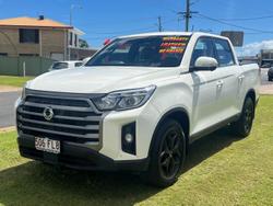 2022 SsangYong Musso Ultimate Q250 MY22 4X4 Dual Range Grand White