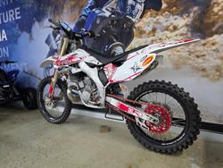 2007 Honda CR250R WHITE