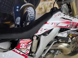 2007 Honda CR250R WHITE