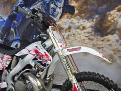 2007 Honda CR250R WHITE