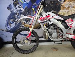 2007 Honda CR250R WHITE
