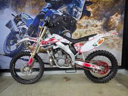 2007 Honda CR250R WHITE