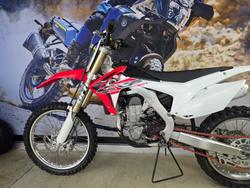 2016 Honda CRF450R WHITE