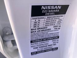 2019 Nissan Navara RX D23 Series 3 4x2 Polar White