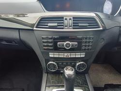 2012 Mercedes-Benz C-Class C250 BlueEFFICIENCY Avantgarde W204 MY12 Black