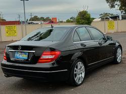 2012 Mercedes-Benz C-Class C250 BlueEFFICIENCY Avantgarde W204 MY12 Black