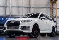 2019 Audi Q7 45 TDI 4M MY19 Four Wheel Drive Glacier White