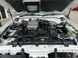 2013 NISSAN PATROL DX (4x4) GU SERIES 9 White