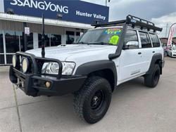 2013 NISSAN PATROL DX (4x4) GU SERIES 9 White