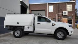 2018 Ford Ranger XL Hi-Rider PX MkII MY18 4x2 Cool White