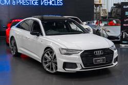 2022 Audi A6 55 TFSI S line C8 MY22 4X4 On Demand Glacier White