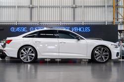 2022 Audi A6 55 TFSI S line C8 MY22 4X4 On Demand Glacier White