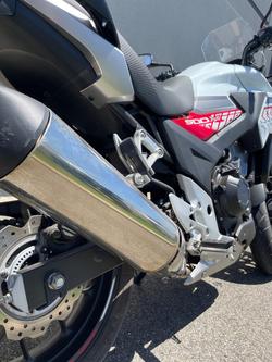 2016 Honda CB500XA CB500 White