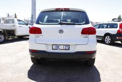 2014 Volkswagen Tiguan 132TSI Pacific 5N MY14 Four Wheel Drive Pure White