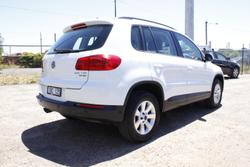 2014 Volkswagen Tiguan 132TSI Pacific 5N MY14 Four Wheel Drive Pure White