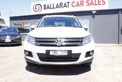 2014 Volkswagen Tiguan 132TSI Pacific 5N MY14 Four Wheel Drive Pure White