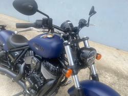 2025 Indian CHIEF DARK HORSE STEEL BLUE