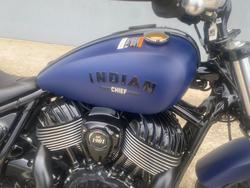 2025 Indian CHIEF DARK HORSE STEEL BLUE