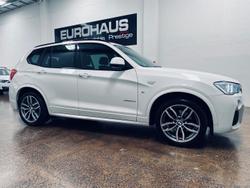 2016 BMW X3 xDrive20d F25 LCI 4X4 Constant Alpine White