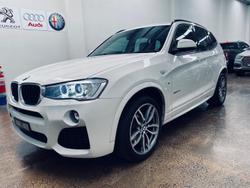 2016 BMW X3 xDrive20d F25 LCI 4X4 Constant Alpine White