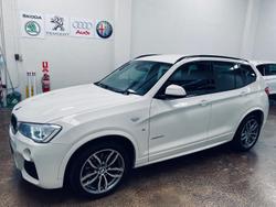 2016 BMW X3 xDrive20d F25 LCI 4X4 Constant Alpine White