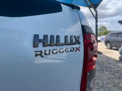 2020 Toyota Hilux Rugged X GUN126R 4X4 Dual Range Glacier White