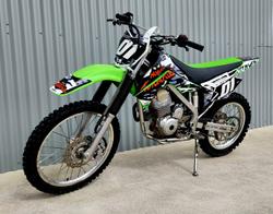 2011 Kawasaki KLX140 KLX Green