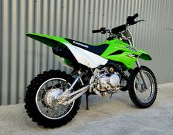 2018 Kawasaki KLX110 KLX Green