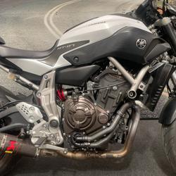2015 Yamaha MT-07 White