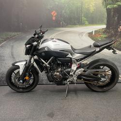 2015 Yamaha MT-07 White