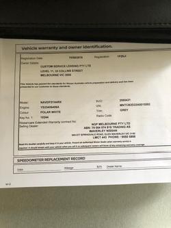 2019 Nissan Navara RX D23 Series 3 4x2 Polar White