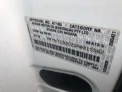 2019 Nissan Navara RX D23 Series 3 4x2 Polar White