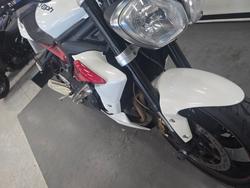 2013 Triumph STREET TRIPLE White