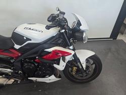 2013 Triumph STREET TRIPLE White