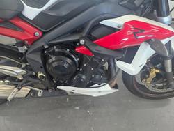 2013 Triumph STREET TRIPLE White