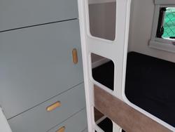 2026 Cadillac RV Ourea Royal King Bed Family Van Triple Bunks Victron Package