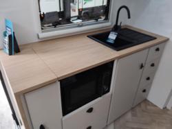 2026 Cadillac RV Gaia Couples Rear Club Lounge 22.6Ft