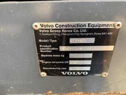2008 Volvo Ec210cl 20 Ton Excavator