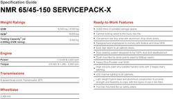 2026 Isuzu N Series NMR 65/45-150 SERVICEPACK-X