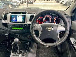 2013 Toyota Hilux SR5 KUN26R MY12 4X4 Charcoal Grey