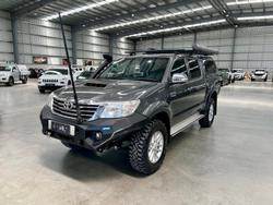 2013 Toyota Hilux SR5 KUN26R MY12 4X4 Charcoal Grey