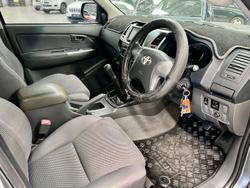 2013 Toyota Hilux SR5 KUN26R MY12 4X4 Charcoal Grey
