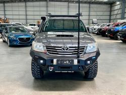2013 Toyota Hilux SR5 KUN26R MY12 4X4 Charcoal Grey