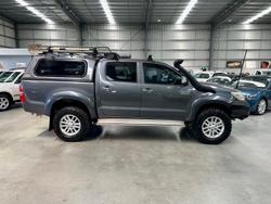 2013 Toyota Hilux SR5 KUN26R MY12 4X4 Charcoal Grey