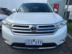 2012 Toyota Kluger Grande GSU45R MY12 AWD Crystal Pearl