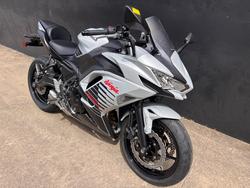 2026 Kawasaki 2026 Kawasaki 650CC NINJA 650 LAMS SILVER