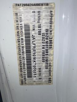 2021 Isuzu F Series FRR107-210