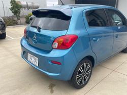 2016 Mitsubishi Mirage LS LA MY16 Cyber Blue