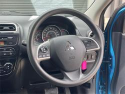 2016 Mitsubishi Mirage LS LA MY16 Cyber Blue