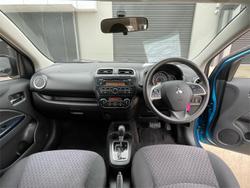2016 Mitsubishi Mirage LS LA MY16 Cyber Blue